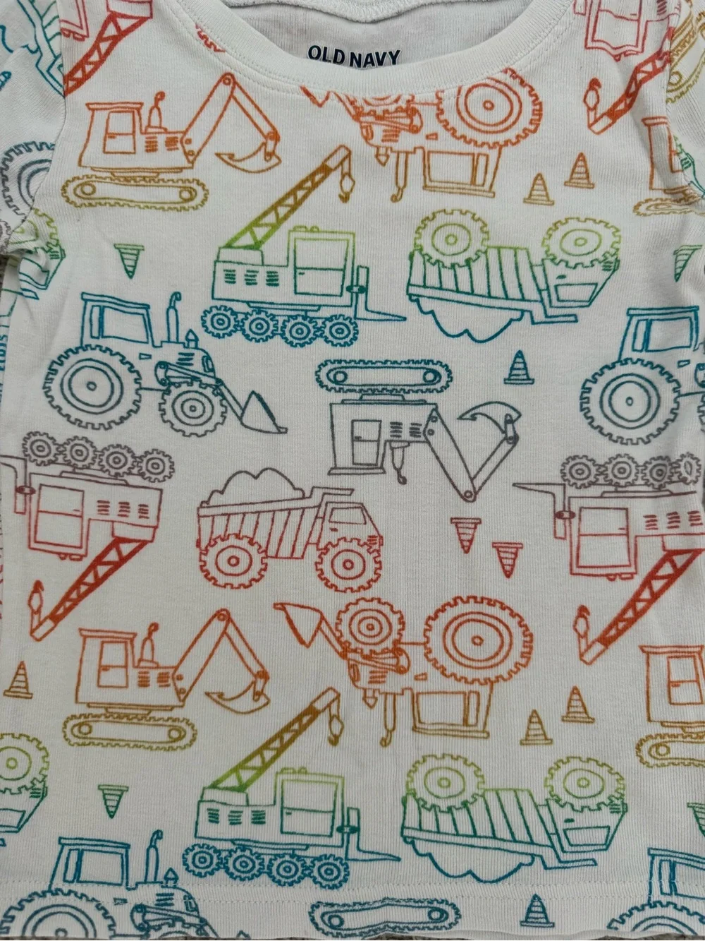 Old Navy Construction Truck Pajamas